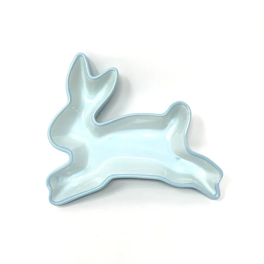 Target Ceramic Bunny Dish Treats Candy Easter Springtime